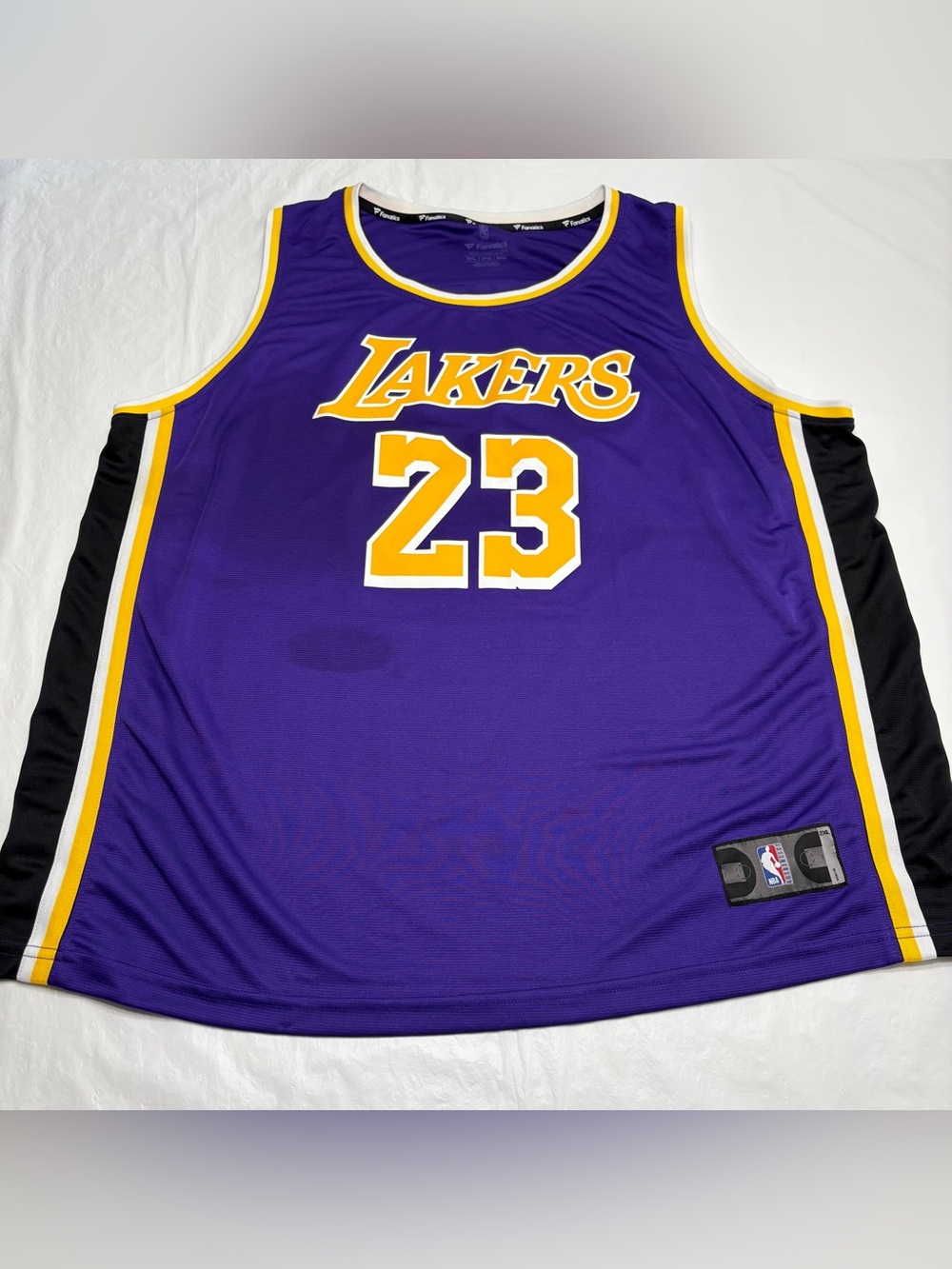 Fanatics Los Angeles Lakers LeBron James #23  Basketball Jersey Men’s 2XL